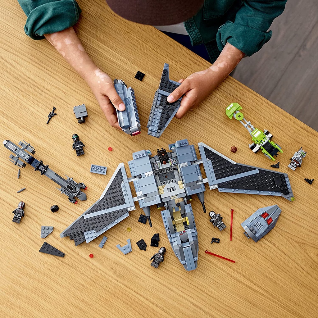 Lego Star Wars 75314 - The Bad Batch Attack Shuttle - Bộ xếp hình Lego Phi thuyền tấn công
