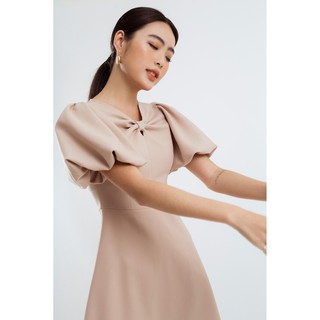 ĐẦM CỔ HOA TAY BÍ EDINI - D1230