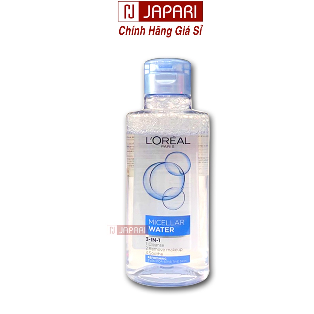 Nước Tẩy Trang Loreal 30ml/95ml Mini Micellar CHÍNH HÃNG- Tẩy Trang Minisize L Oreal Cho Da Dầu Mụn Khô Nhạy Cảm  JAPARI