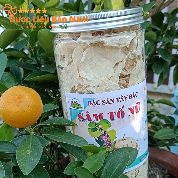 Sâm tố nữ thái lát nguyên chất , Bột sâm tố nữ 100% nguyên chất sạch, sâm tố nữ rừng Lai Châu