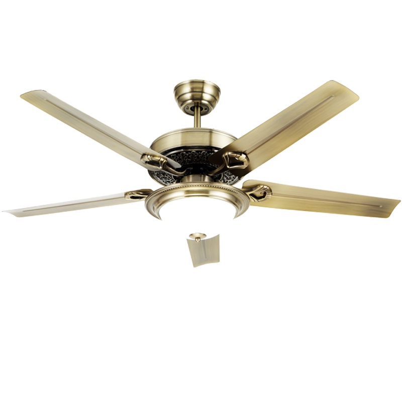 Quạt trần đèn S121,SuperVilighting, Động cơ Đồng DC50W, số cánh 05, sải cánh 1,32m, Bảo hành động cơ 48 tháng.