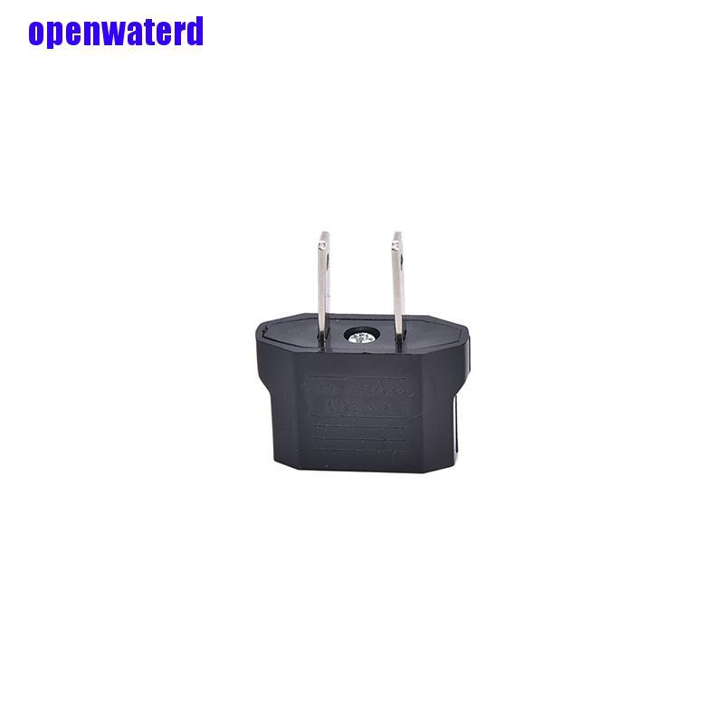 Set 4 Phích Cắm Chuyển Đổi Eu Sang Us Tiện Dụng Mới