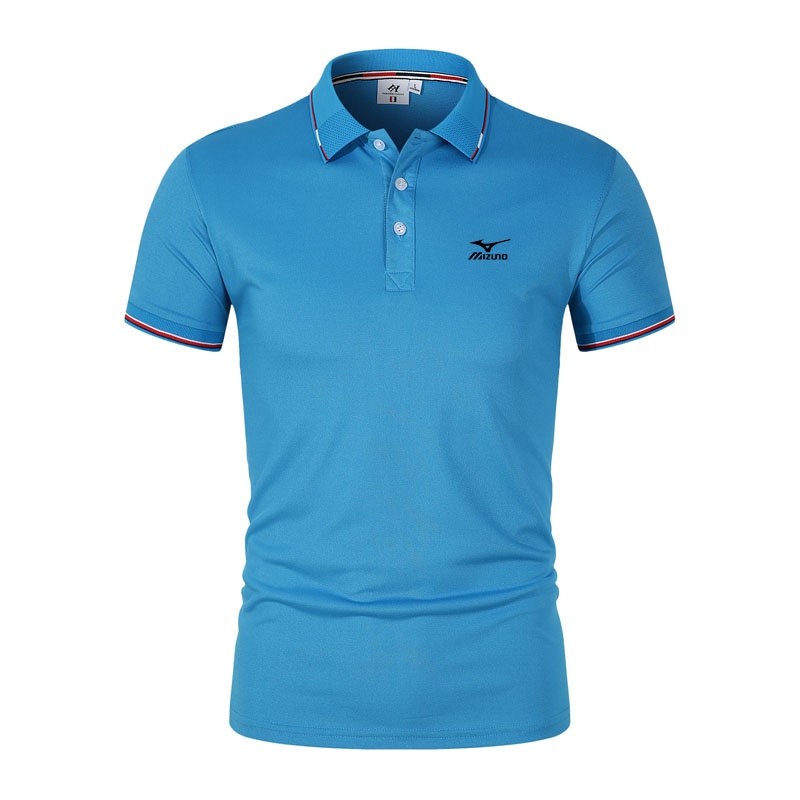 Áo Thun Polo Mùa Hè Mẫu Mới Mizuno Có Cổ Size S-4XL Cho Nam