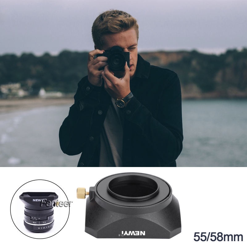 Loa Che Nắng Hình Vuông Bằng Nhựa Giảm Ánh Sáng Kèm Ốc Vít Cho Máy Ảnh DSLR