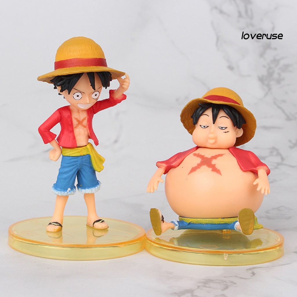 Set 6 Mô Hình Nhân Vật Phim Hoạt Hình One Piece Chất Lượng Cao