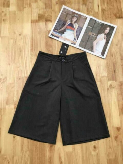 [FREE SHIP] Quần ống rộng lửng, Quần ống rộng ngang gối dài 50cm đủ size | BigBuy360 - bigbuy360.vn