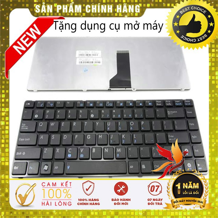 [Mã ELFLASH5 giảm 20K đơn 50K] Bàn phím laptop asus X44 X44C X44H X44L