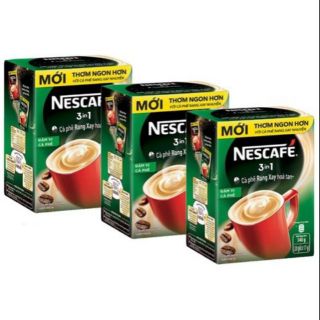 Combo 3 Hộp Nescaffe 3in1 Đậm Vị Cafe 340gr