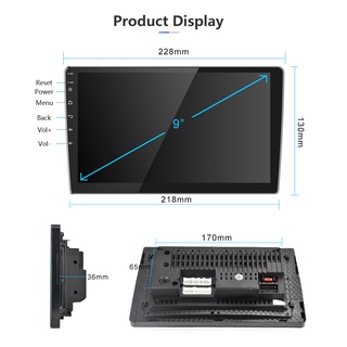 Màn hình android 9 inch ram 1g rom 16g wifi