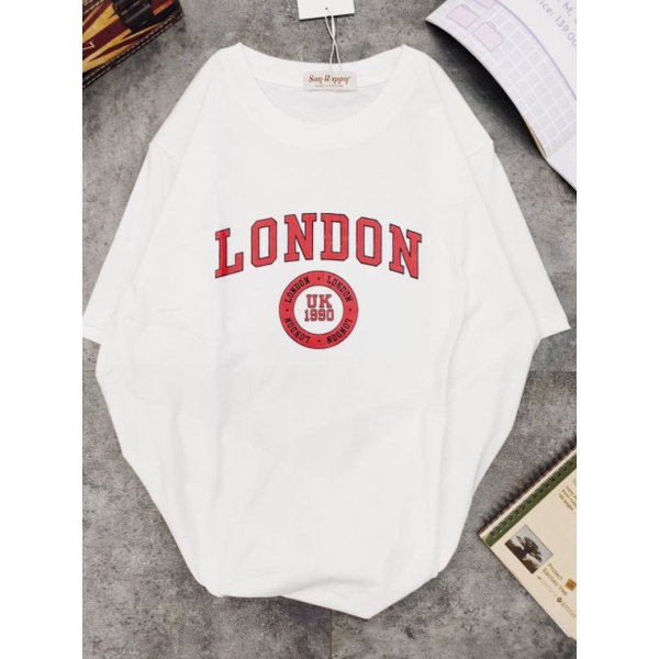 ☘️ Áo Thun Say Happy LONDON ☘️