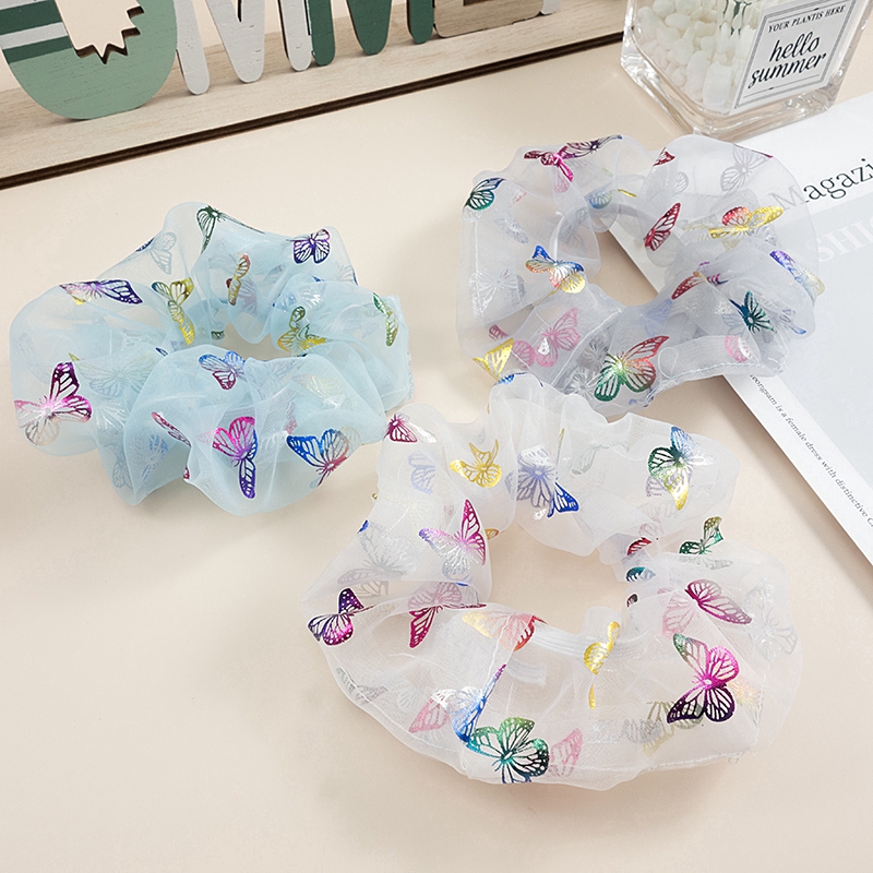 Dây buộc tóc họa tiết in xinh xắn dành cho nữ