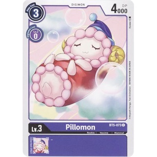 Thẻ bài Digimon - TCG - Pillomon / BT5-073'