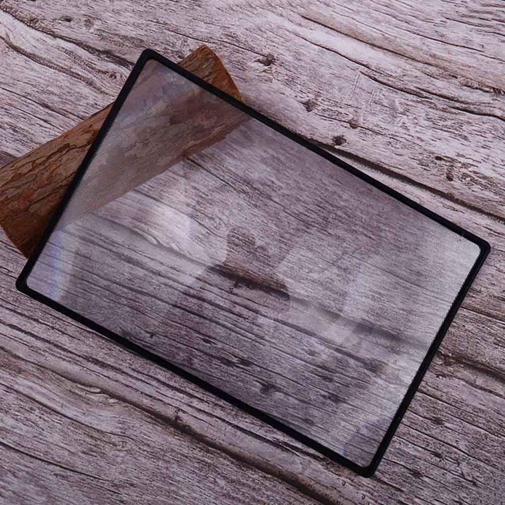 KUNHEV Tấm Kính Lúp Siêu Mỏng Khổ A5 180X120mm X3