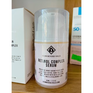 Serum trẻ hóa làn da RETINOL NIGHT GEL SERUM- 2.5% ASDM Bevely Hills 60ml