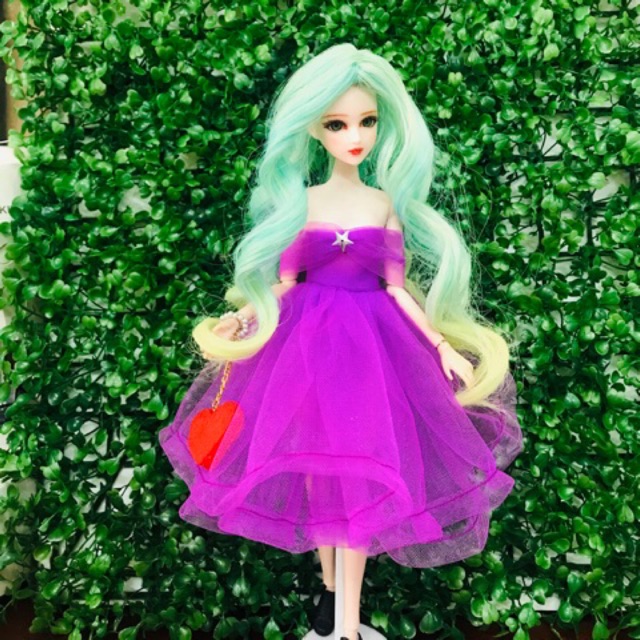 Đầm cho búp bê xinyi, kenxin, barbie, 28-30cm