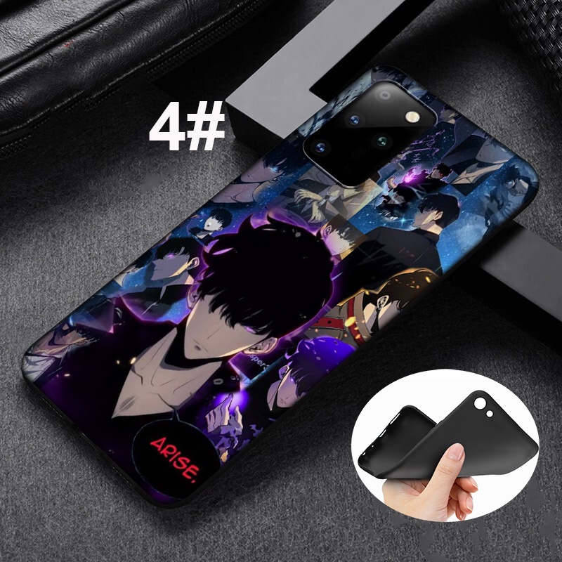 Ốp Điện Thoại Dẻo Họa Tiết Hoạt Hình Solo Leveling Cho Samsung Galaxy A11 A12 A22 A32 M21 M30s J4 Core A82 A9 GA198