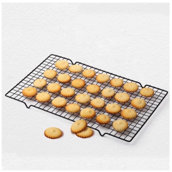 Tấm hong bánh, rack hong bánh bằng inox không gỉ hỗ trợ phơi bánh sau khi nướng size 46x26