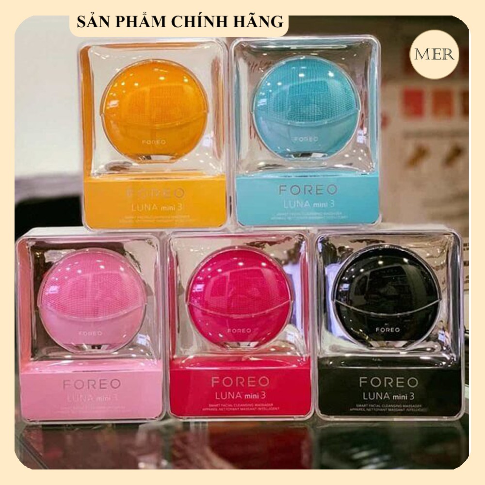Máy rửa mặt Foreo LUNA MINI 3 - Loại bỏ bụi bẩn và cặn trang điểm chỉ trong 30s | BigBuy360 - bigbuy360.vn
