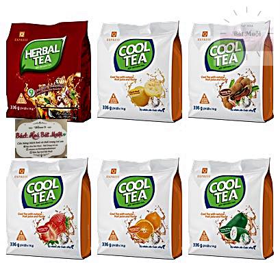 Bột trà hòa tan Cool Tea  24 gói x16g/ mẫu thử