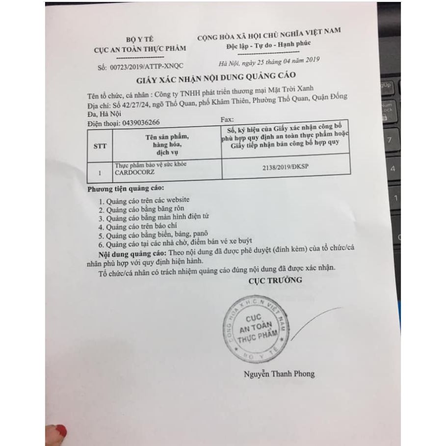 CARDOCORZ - Phòng và Hỗ Trợ bệnh đau thắt ngực do thiếu máu cơ tim