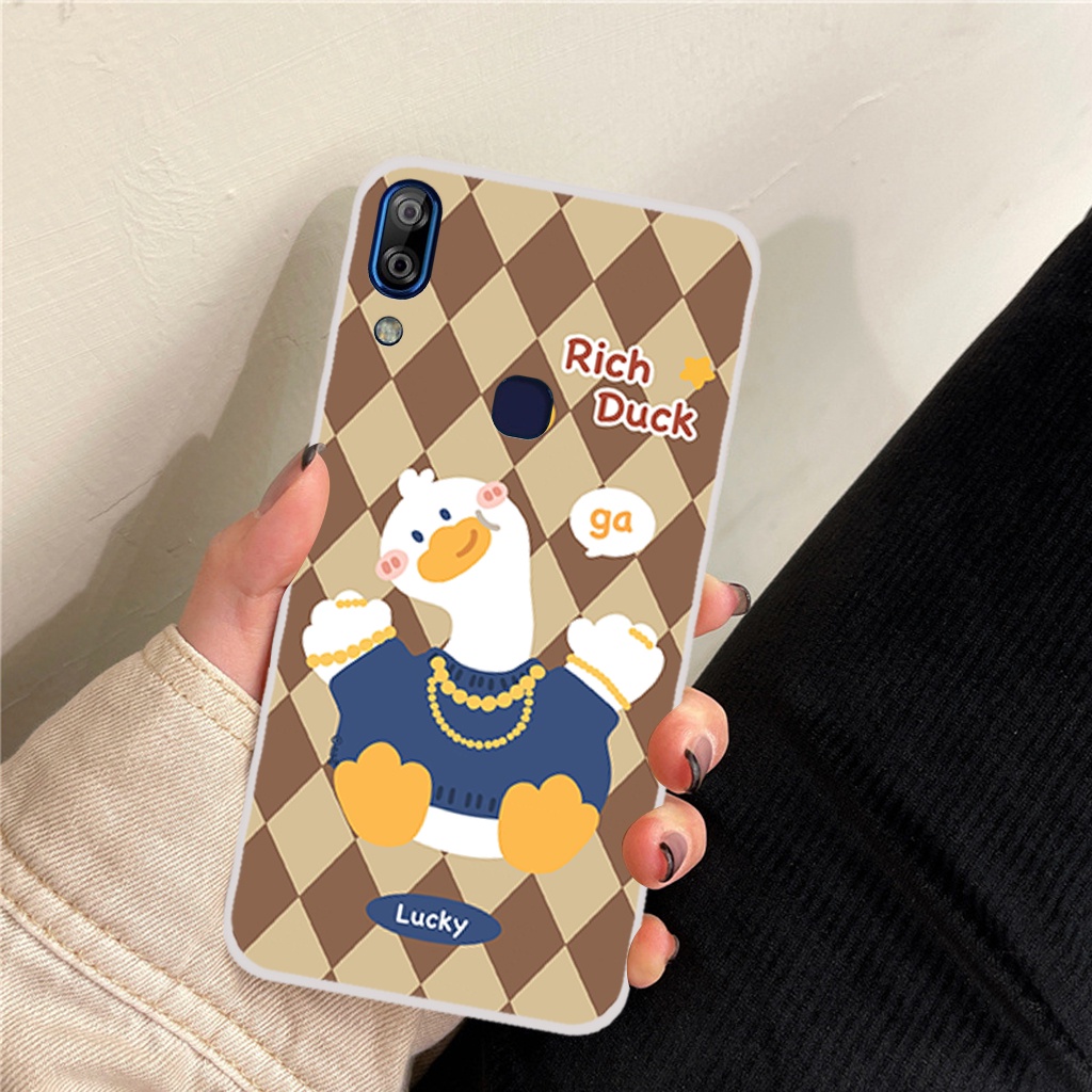 Ốp lưng Vsmart Joy 1/ Joy 1 Plus/ Joy 1+/ Joy 2 Plus/ Joy 2+ chú vịt đáng yêu, lucky duck, ốp cặp đôi dễ thương