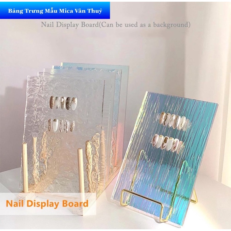 Bảng Mica Vân Thuỷ Trưng Móng