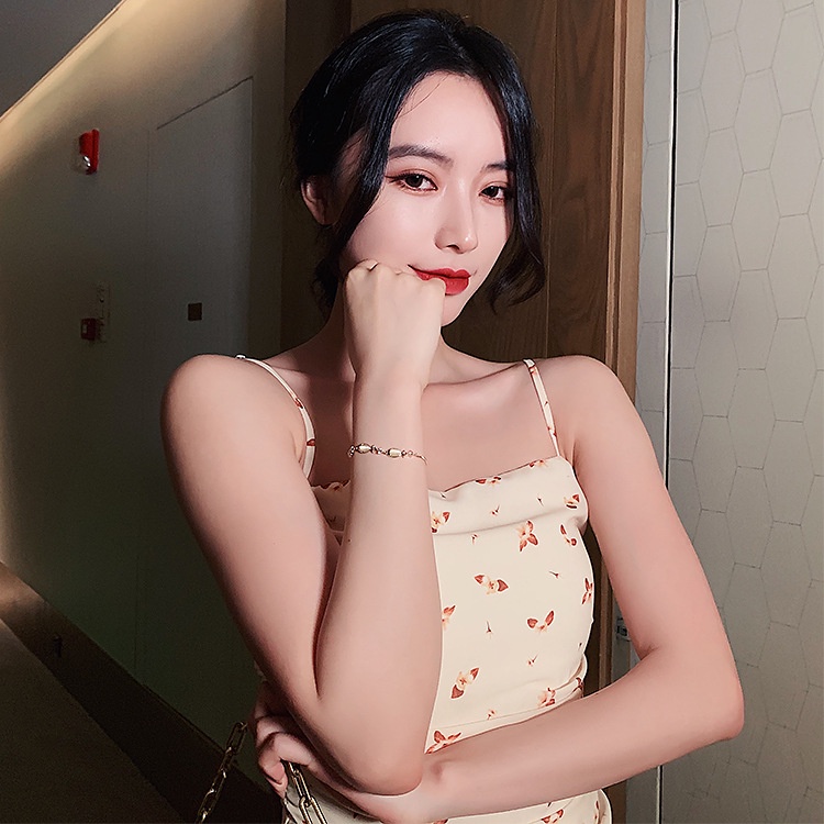 Vòng tay thiết kế đơn giản đính đá mắt mèo thời trang cho nữ