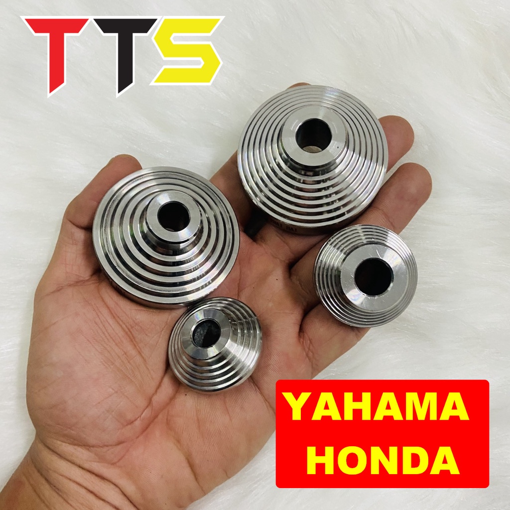 Bộ chụp cóc công tơ mét kèm cục canh đĩa INOX 304 cho các dòng xe YAMAHA, HONDA đĩa phẳng