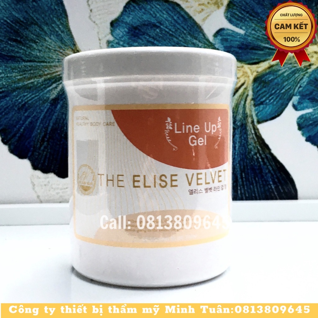 Gel nóng tan mỡ không bết dính lâu khô Lindsay The Elise Velvet