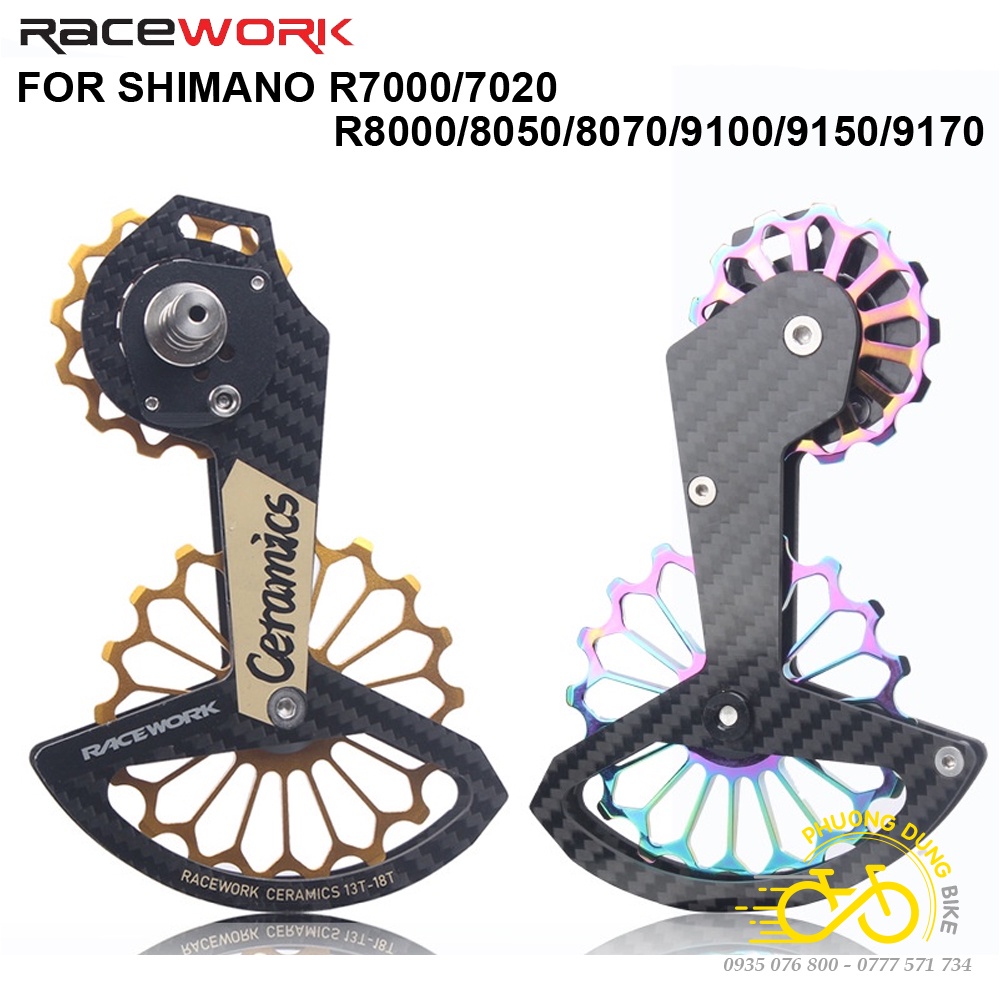 Cần củ đề  Carbon xe đạp RACEWORK Cho Shimano R7000/7020 R8000/8050/9100/9150
