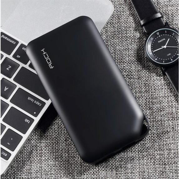 Sạc dự phòng 10.000mAh P42 ROCK Đen