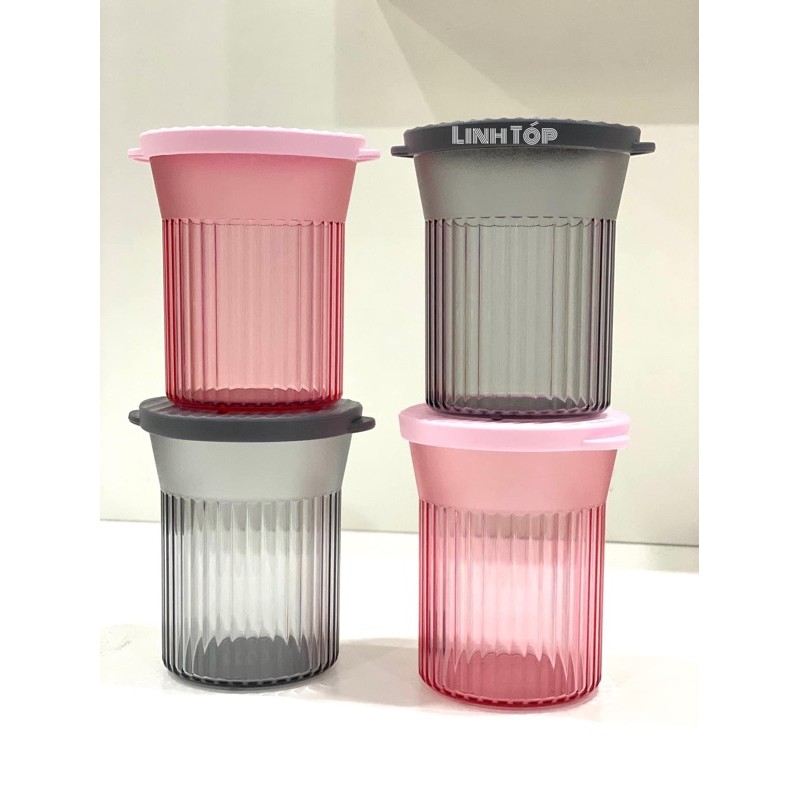 Hộp trữ khô/ trữ mát/ làm sữa chua Tupperware 200ml