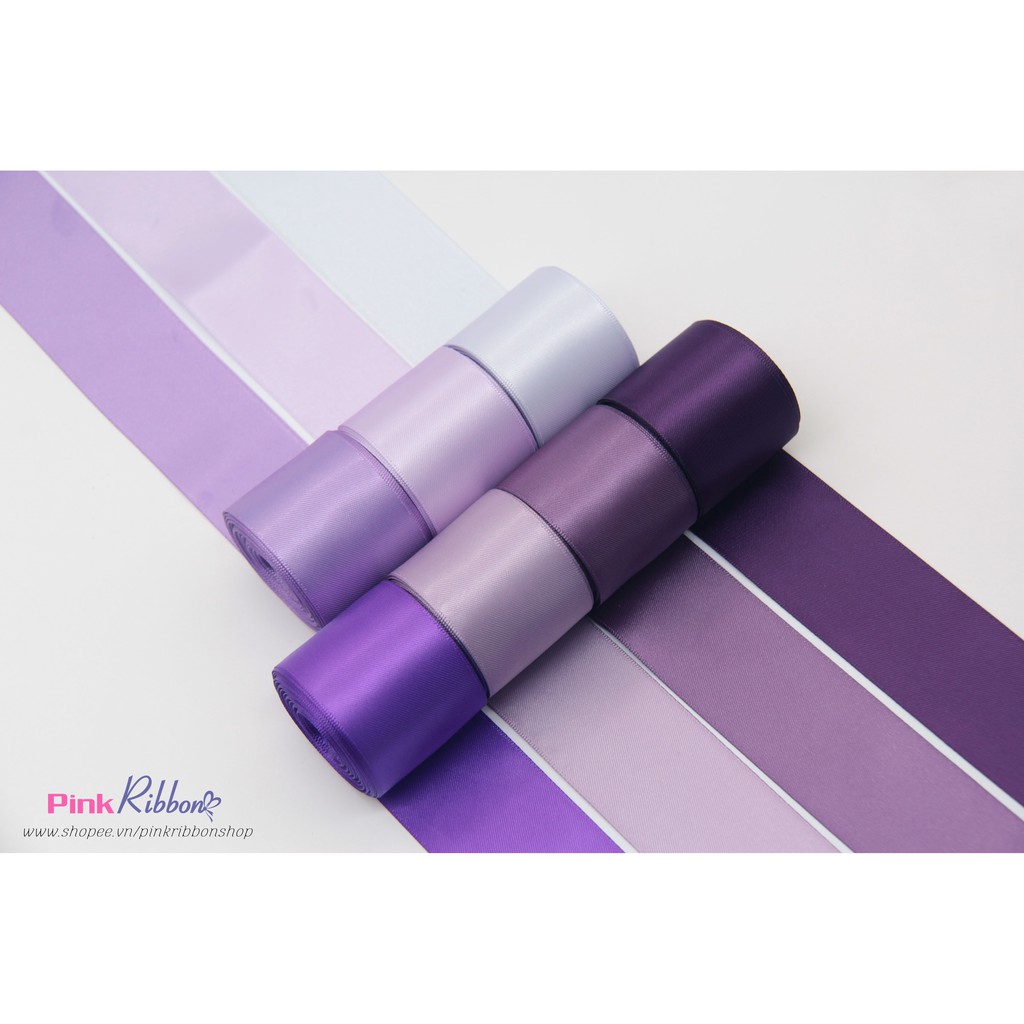 Ruy băng satin loại đẹp - Cuộn 5Mét - Link 9/12