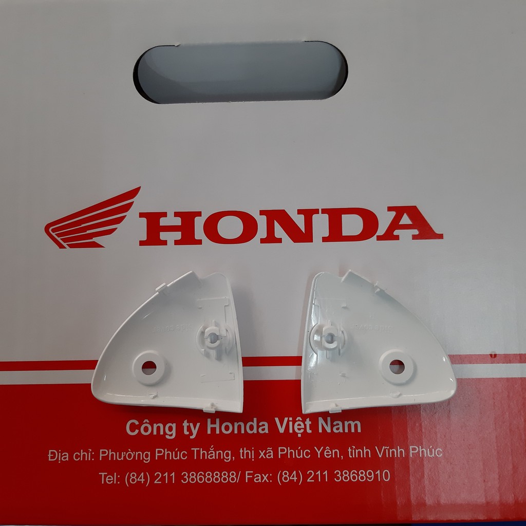 Ốp kính mũ bảo hiểm VO10,VO20 Trắng (Honda)