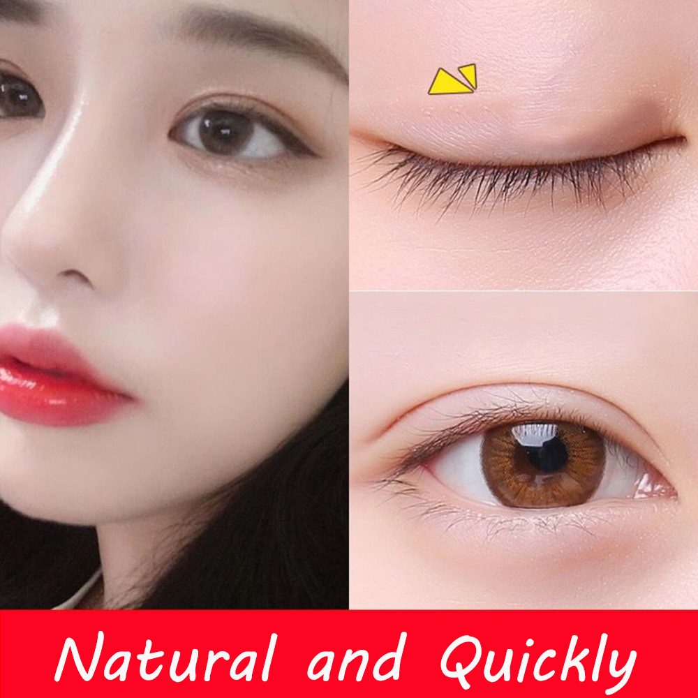 BEAUTY Women Double Eyelid Shaping Cream Fashion Big Eye Eyelid Lift Beauty Eye Makeup Tools Professional Transparent Invisible Long Lasting