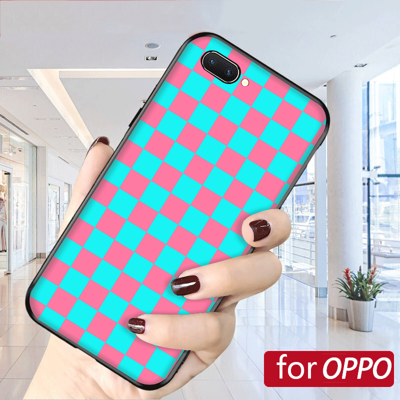 Ốp Điện Thoại Mềm Họa Tiết Bàn Cờ Vua Cho Oppo Realme 2 A5 Realme 3 Pro Realme X Lite Realme 5 5i 5s Realme 6 6i Pro