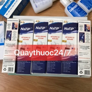 Dụng cụ rửa mũi natip cho bé