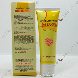 Sữa rửa mặt nghệ Thái Dương 90g