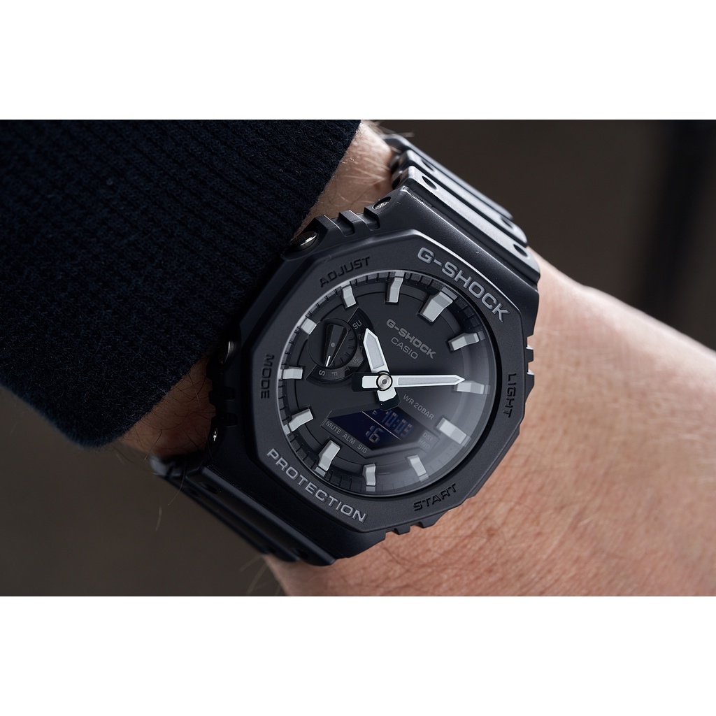 Đồng hồ nam Casio G-Shock GA-2100-1A chống va đập, chống nước 200m, hàng chính hãng