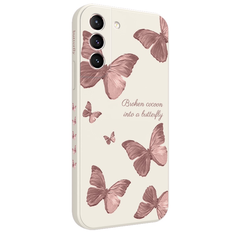 Ốp Điện Thoại Cảm Giác Chạm Thoải Mái Cho Samsung Galaxy S21 S20 FE Ultra Plus