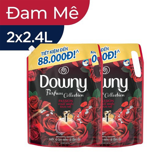 COMBO 2 túi Nước xả vải Downy Đam mê 2.2L x2