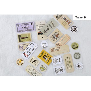 Sticker vintage du lịch