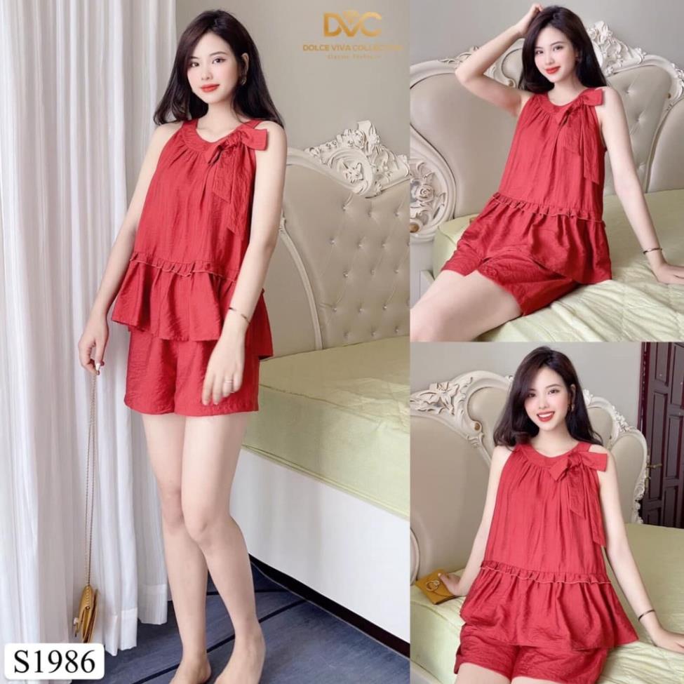 [VTK]  Set áo babydoll cổ tròn mix quần sang chảnh S1986_Mie Design [kèm ảnh thật] | BigBuy360 - bigbuy360.vn