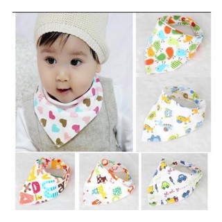 Yếm cotton 2 lớp 2 khuy bấm chất mềm, đẹp