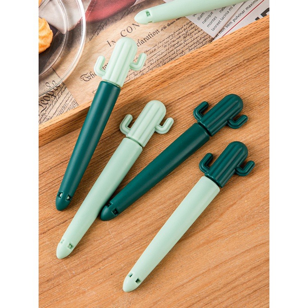 Kẹp Miệng Túi Thực Phẩm Hình Cây Xương Rồng Dễ Thương