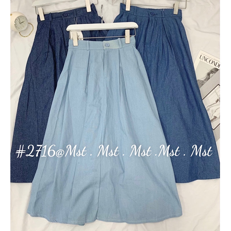 Chân Váy Bò Lưng Chun Phong Cách Hàn Quốc M2716-Violet