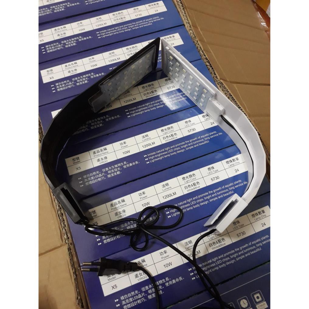 Đèn kẹp thành bể bật tắt 3 chế độ màu- Đèn thủy sinh WRGB thế hệ mới