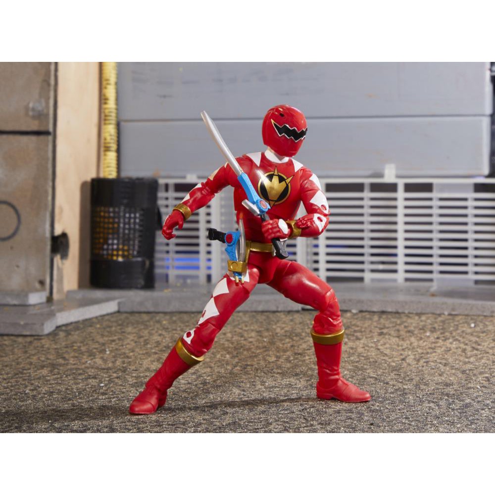 MÔ HÌNH CHÍNH HÃNG LIGHTNING COLLECTION RED DINO THUNDER RANGER