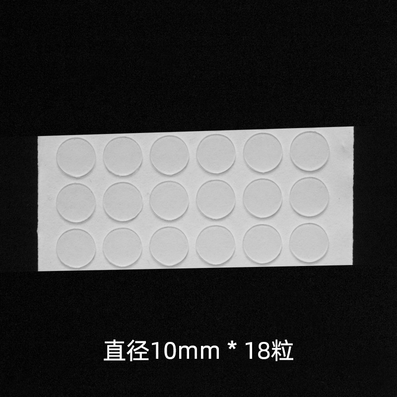 Keo hai mặt trong suốt hình tròn cỡ lớn không để lại dấu vết chuyên dụng dán bong bóng