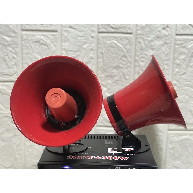 Loa bẫy chim đêm bát nhôm đỏ 20w đánh chim đêm tiếng siêu chuẩn - loa phóng thanh 20w bán hàng rong